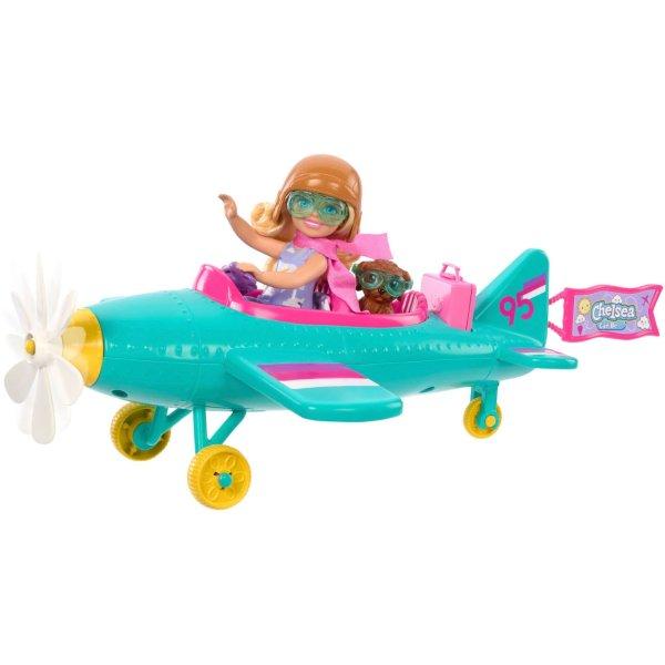 Mattel Barbie Family & Friends Chelsea repülőgépe játékszett