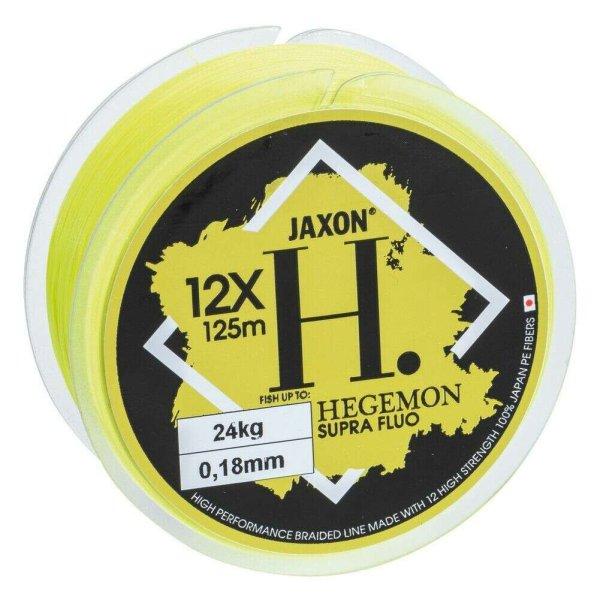 Jaxon hegemon supra 12x fluo braided line 0,12mm 125m