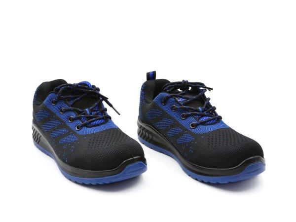 GEKO sport védőcipő, 5. modell, S1P, SRC, 40, fekete / kék