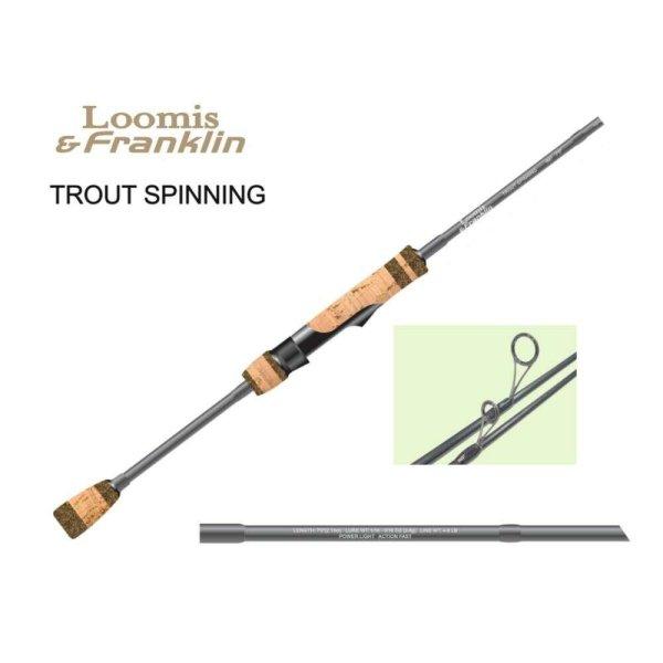 Loomis And Franklin Trout Spining - Im7 Ts662Slf, pergető bot