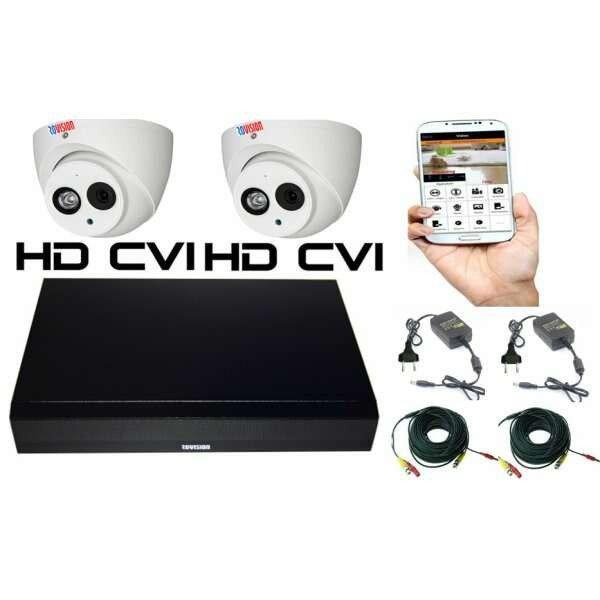 Videó felügyeleti rendszer Rovision oem Hikvision 2 kamerák 2mp IR50m IP67,
tartozékok mellékelve