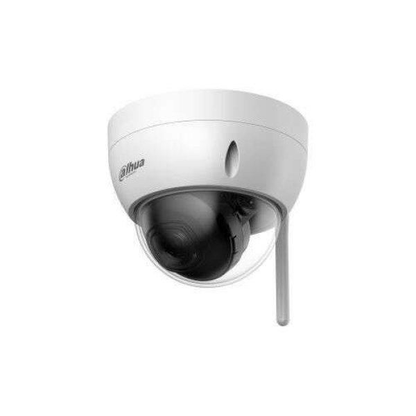 IP biztonsági kamera WiFi Dome, 4 MP, IR 30 m, 2.8 mm objektív,
kártyanyílás, Dahua IPC-HDBW1430DE-SW-0280B