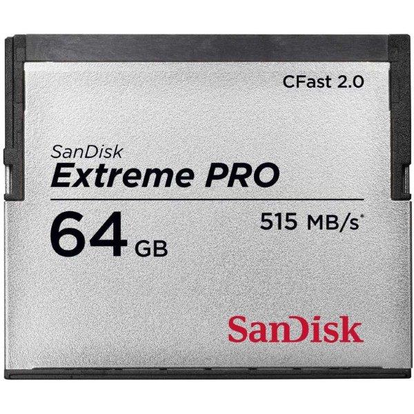 64GB Compact Flash Sandisk CFast 2.0 Extreme Pro (SDCFSP-064G / 139715 / 139791)
(SDCFSP-064G / 139715 / 139791)
