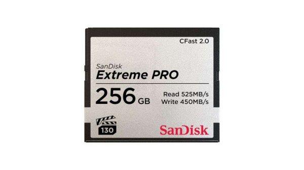 256GB Compact Flash Sandisk CFast 2.0 Extreme Pro (SDCFSP-256G-G46D / 173445)