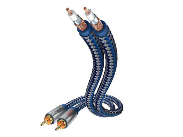 IN-AKUSTIKPREMIUM Analog Audio Cable - RCAStereo Cable [2xRCA M - 2xRCA
M]IN0040403