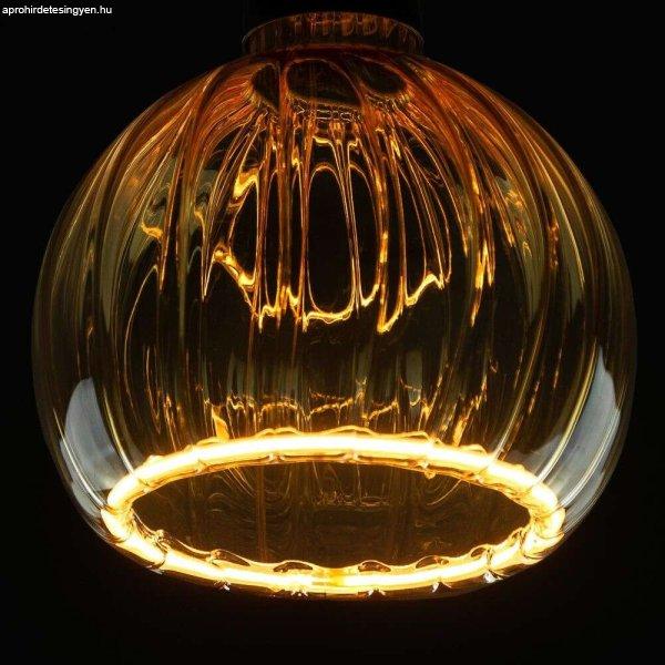 Segula LED Floating Globe 150 arany izzó 6W 300lm 1900K E27 - Meleg fehér