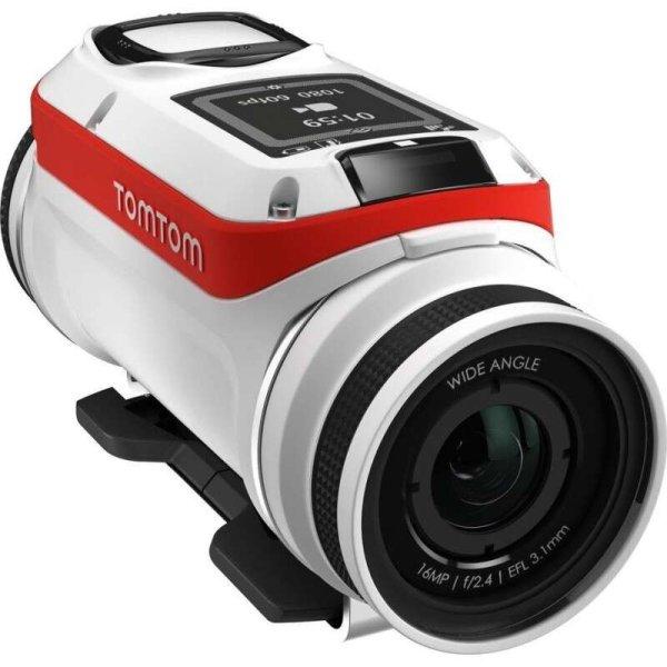 TomTom Bandit 4K Akciókamera - Fehér (Prémium csomag)