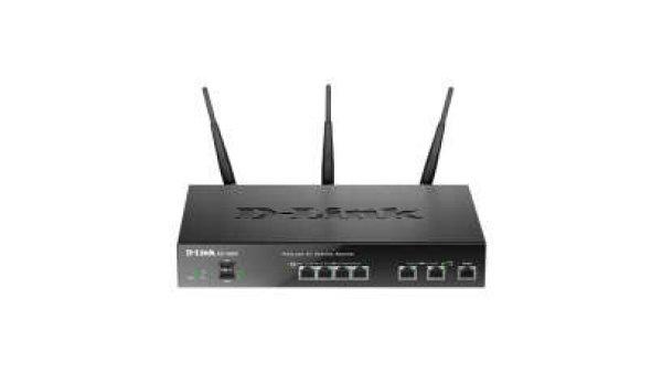 D-Link DSR-1000AC 1300 Mbit/s vezeték nélküli kétsávos Router #fekete