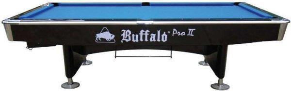 Buffalo Pro II black zsebes pool biliárd asztal 8ft