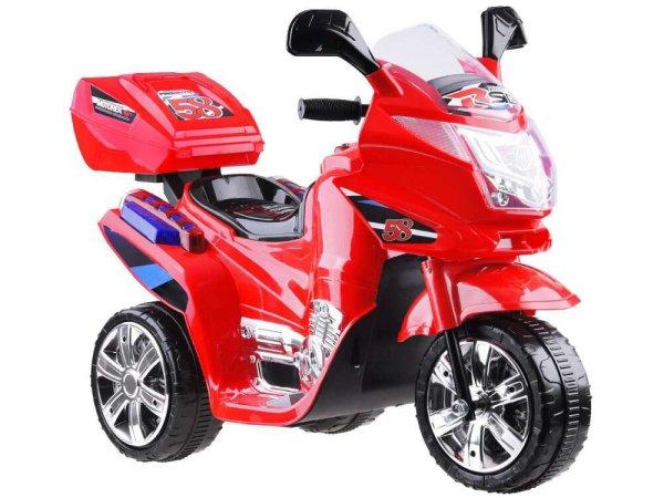 Gyerek elektromos motorkerékpár - piros színű