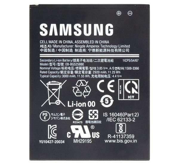 SAMSUNG Galaxy Xcover 5 (SM-G525F/DS) akku 3000 mAh LI-ION - EB-BG525BBE -
GYÁRI