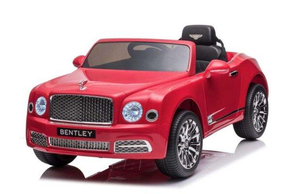 Bentley Mulsanne lakkozott piros elektromos kisautó 10549