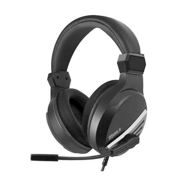 Vertux Fejhallgató - MANILA 7.1 (50mm driver,flexibilis, mikrofon, 3,5mm Jack,
Multi-platform, RGB LED, fekete)