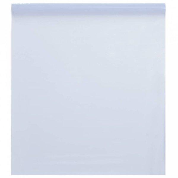 Matt átlátszó fehér PVC statikus ablakfólia 45 x 1000 cm