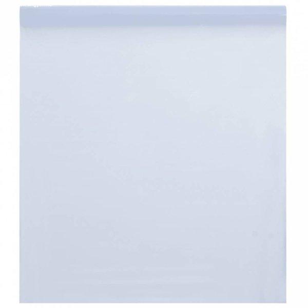 Matt átlátszó fehér PVC statikus ablakfólia 45 x 2000 cm