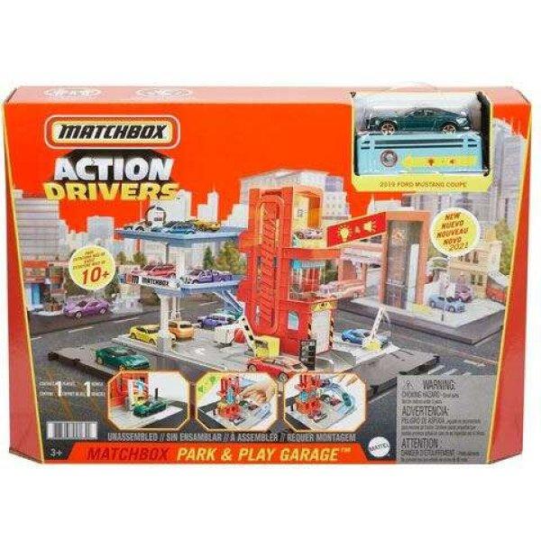 Mattel Matchbox: Park & Play garázs játékszett kisautóval (HBL60/HBD74)