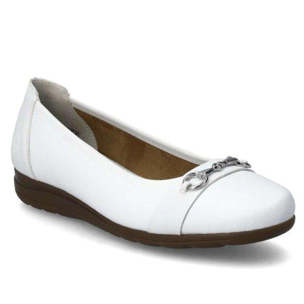 Rieker női balerina cipő fehér L9360-80
