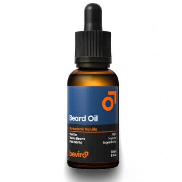 beviro Szakállápoló olaj vanília, palo santo és
tonkabab illattal (Beard Oil) 30 ml