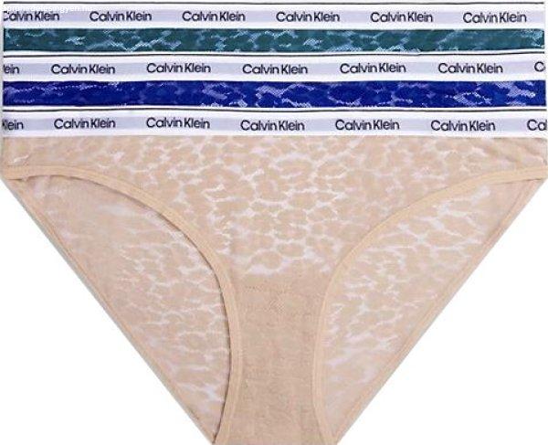 Calvin Klein 3 PACK - női alsó Bikini QD5069E-GP8 S
