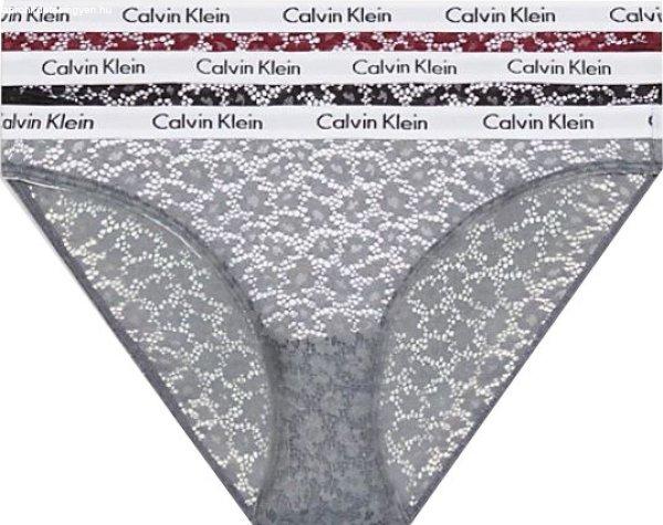 Calvin Klein 3 PACK - női alsó Bikini QD3926E-BP7 XS