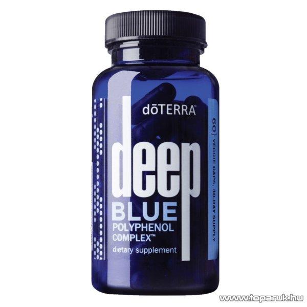 doTERRA Deep Blue Polyphenol Complex, táplálékkiegészítő rezveratrollal,
tömjénnel, kurkumával, gyömbérrel, zöld teával, gránátalmával és
szőlőmagkivonattal