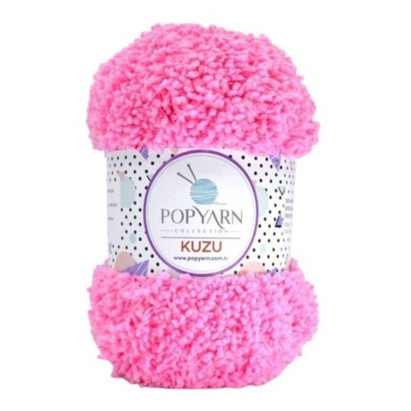 Popyarn Kuzu fonal bolyhos 100 g rózsaszín B07