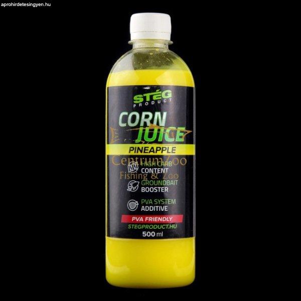Stég Corn Juice Pineapple 500ml Aroma, Locsoló (Sp220003) Édes Ananász