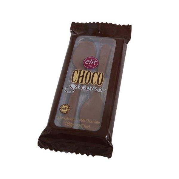 Elit Choco Spoons 18G Csokikanál Tej