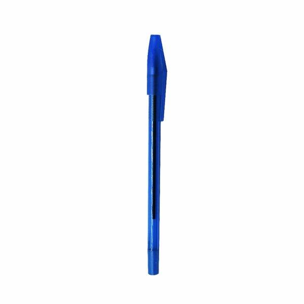 Golyóstoll 0,5mm eldobható kupakos kerek test bordázott fogórész Bluering®
, írásszín kék