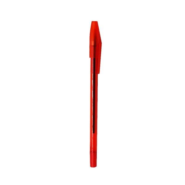 Golyóstoll 0,5mm eldobható kupakos kerek test bordázott fogórész Bluering®
, írásszín piros