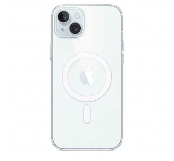 Apple iPhone 15 Plus MagSafe tok, átlátszó