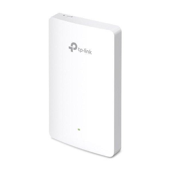 TP-Link Access Point WiFi AX1800 - Omada EAP615-Wall (574Mbps 2,4GHz + 1201Mbps
5GHz; 3x 1Gbps; af/atPoE; fali dobozhoz)