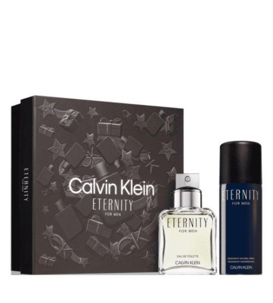 Calvin Klein Eternity For Men - EDT 100 ml + dezodor spray 150 ml