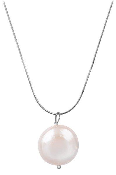 JwL Luxury Pearls Ezüst nyaklánc igazgyönggyel JL0404 (lánc,
medál)