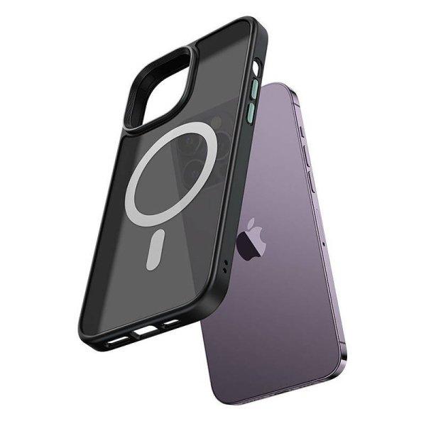 McDodo Crystal tok iPhone 14 Pro Max készülékhez (fekete)