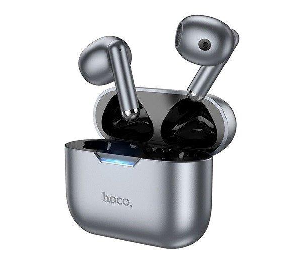 Hoco EW34 TWS Full True bluetooth headset, metálszürke