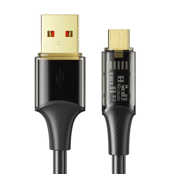 Mcdodo CA-2100 1,2 m-es Micro USB kábel (fekete).