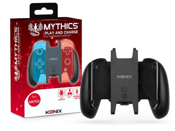 Mythics Play and Charge Nintendo Switch Joy-Con töltő markolat