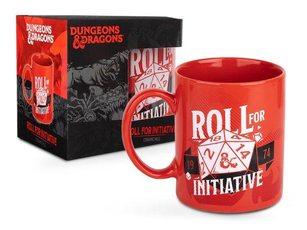 Konix Dungeons&Dragons ROLL FOR INITIATIVE" Bögre"
