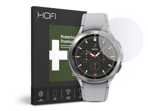 HOFI Glass Pro+ üveg képernyővédő fólia - Samsung Galaxy Watch 4 Classic
(46 mm)- átlátszó