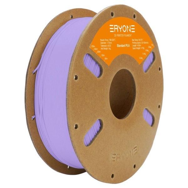Eryone Standard PLA levendula (lavender purple) 3D nyomtató Filament 1.75mm,
1kg/tekercs