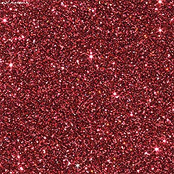 Glitterkarton, A4, 220 g, piros