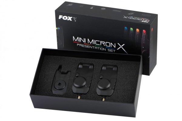 Fox Mini Micron® X 2+1 Set elektromos kapásjelző szett (CEI197)