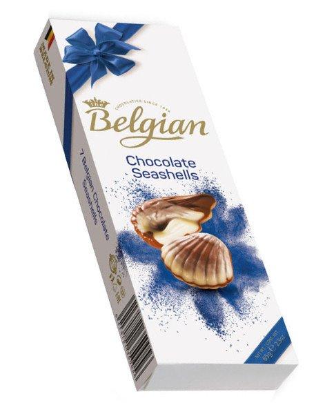 Belgian Seashells Tengergyümölcse belga csokoládé praliné 65G