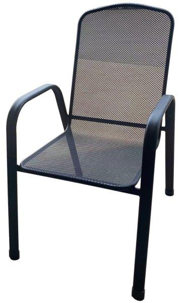 SAVOY fém kerti szék karfával