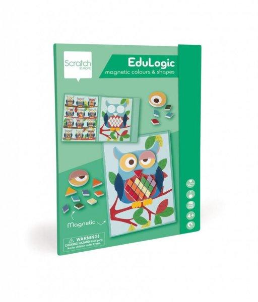 Scratch Europe Baglyok - Színek és formák mágneses logikai játék EduLogic
- 