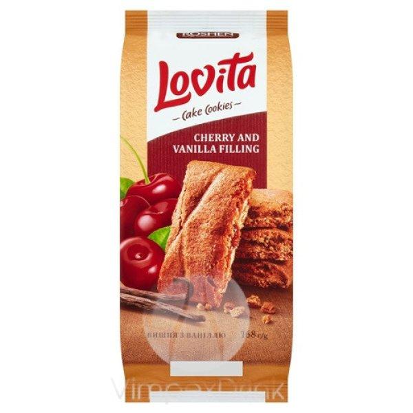 Lovita Teasüti Meggy-Vanília ízű 168g