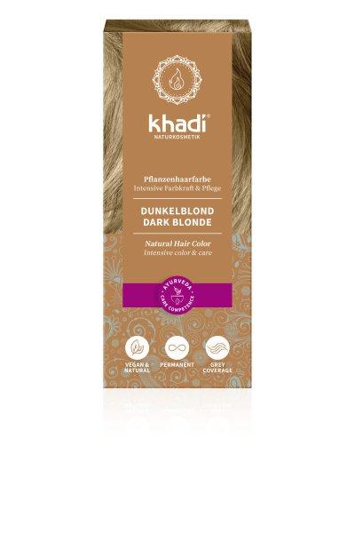 Khadi bio hajfesték por sötétszőke 100 g