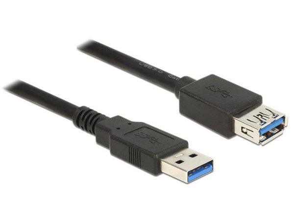 DeLock Extension cable USB 3.0 Type-A male > USB 3.0 Type-A female 2m Black