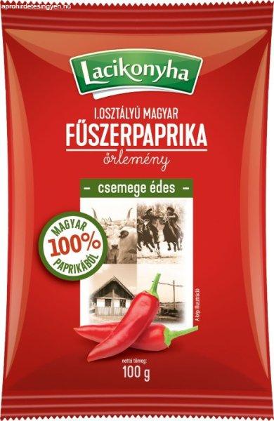 Lacikonyha I.o.csem.édes magyar fűszerpaprika 100g